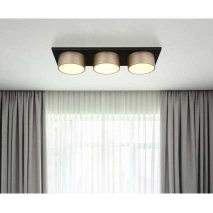 Globo - LED lubinis šviestuvas LED/24W/230V 3000K 58x20 cm smėlio spalvos
