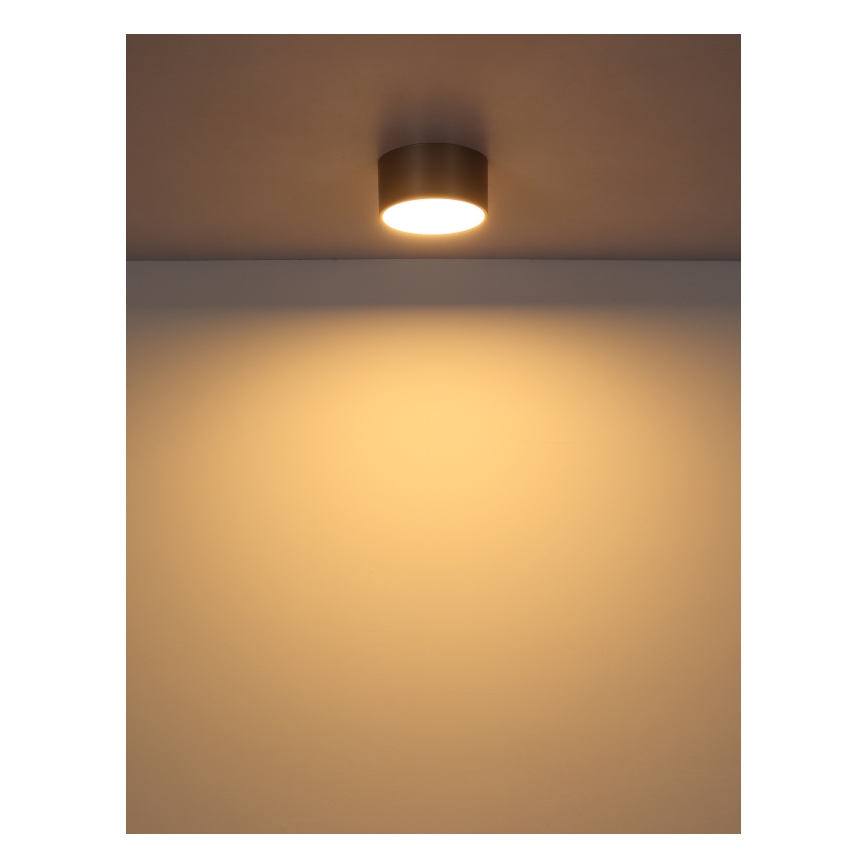 Globo - LED lubinis šviestuvas LED/12W/230V Ø 15 cm 3000K smėlio spalvos