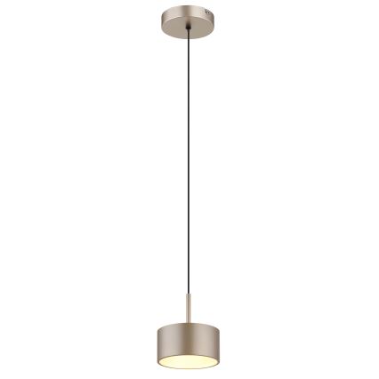 Globo - LED pakabinamas šviestuvas ant laido LED/12W/230V 3000K skersmuo 15 cm smėlio spalvos