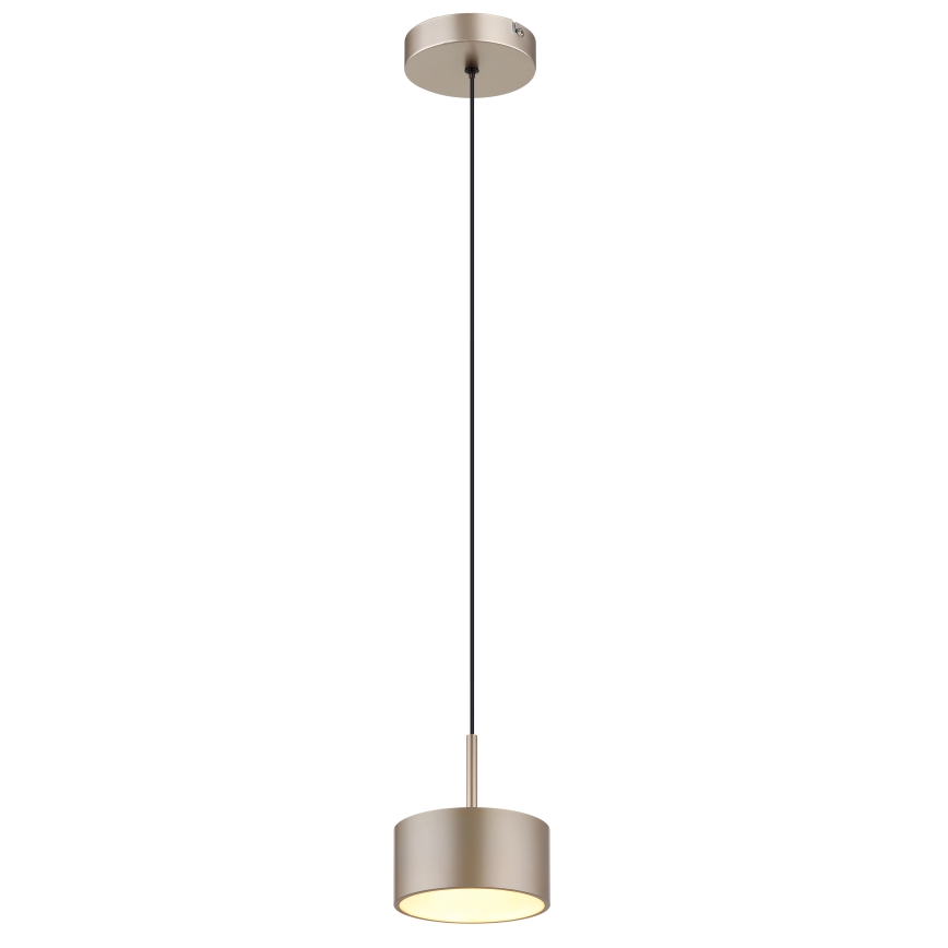 Globo - LED pakabinamas šviestuvas ant laido LED/12W/230V 3000K skersmuo 15 cm smėlio spalvos