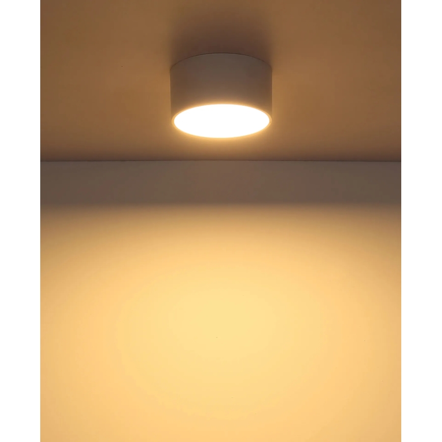 Globo – LED lubinis šviestuvas 12 W, 230 V, 3000 K, Ø 15 cm, baltas
