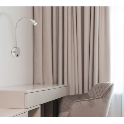 Globo - lanksčioji LED stalinė lempa LED/3W/230V