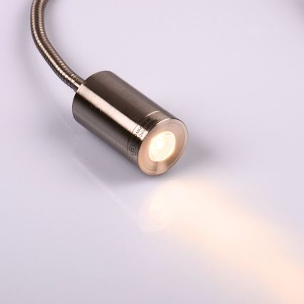 Globo - lanksčioji LED stalinė lempa LED/3W/230V