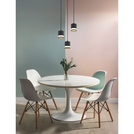 Globo - LED Pakabinamas sietynas 3xGX53/7W/230V 3000K juoda