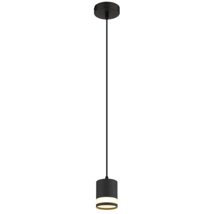 Globo - LED Pakabinamas sietynas 1xGX53/7W/230V 3000K juoda