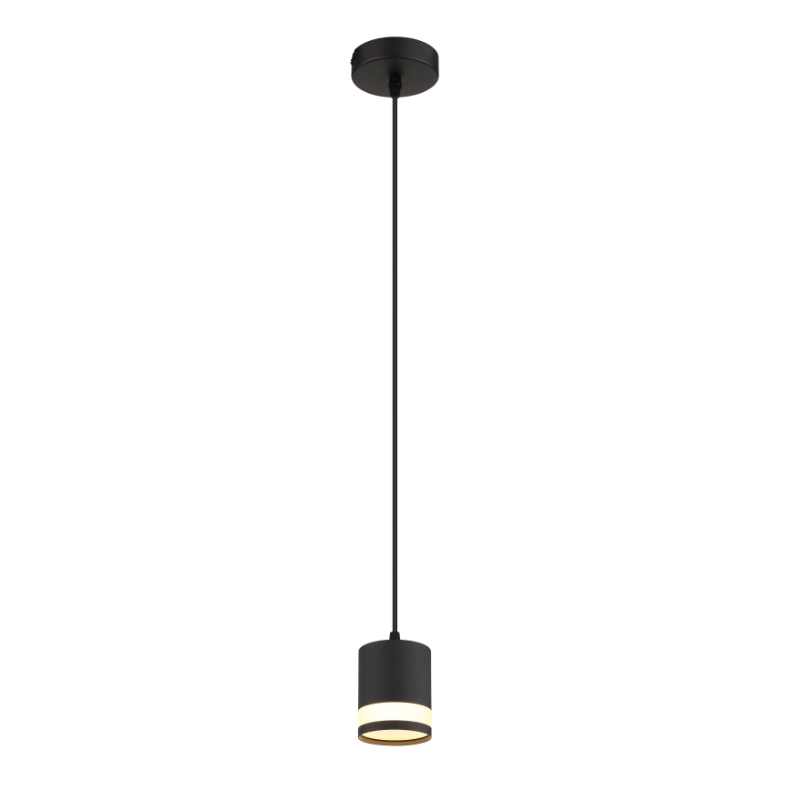 Globo - LED Pakabinamas sietynas 1xGX53/7W/230V 3000K juoda