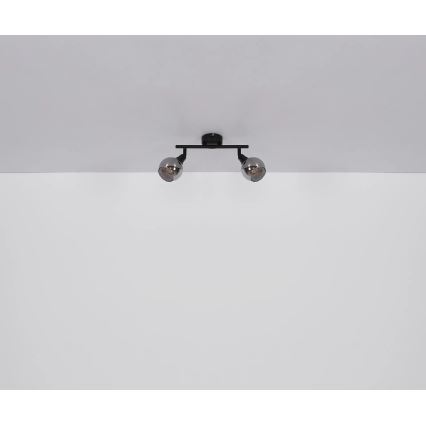 Globo - Akcentinis apšvietimas 2xE14/40W/230V juoda