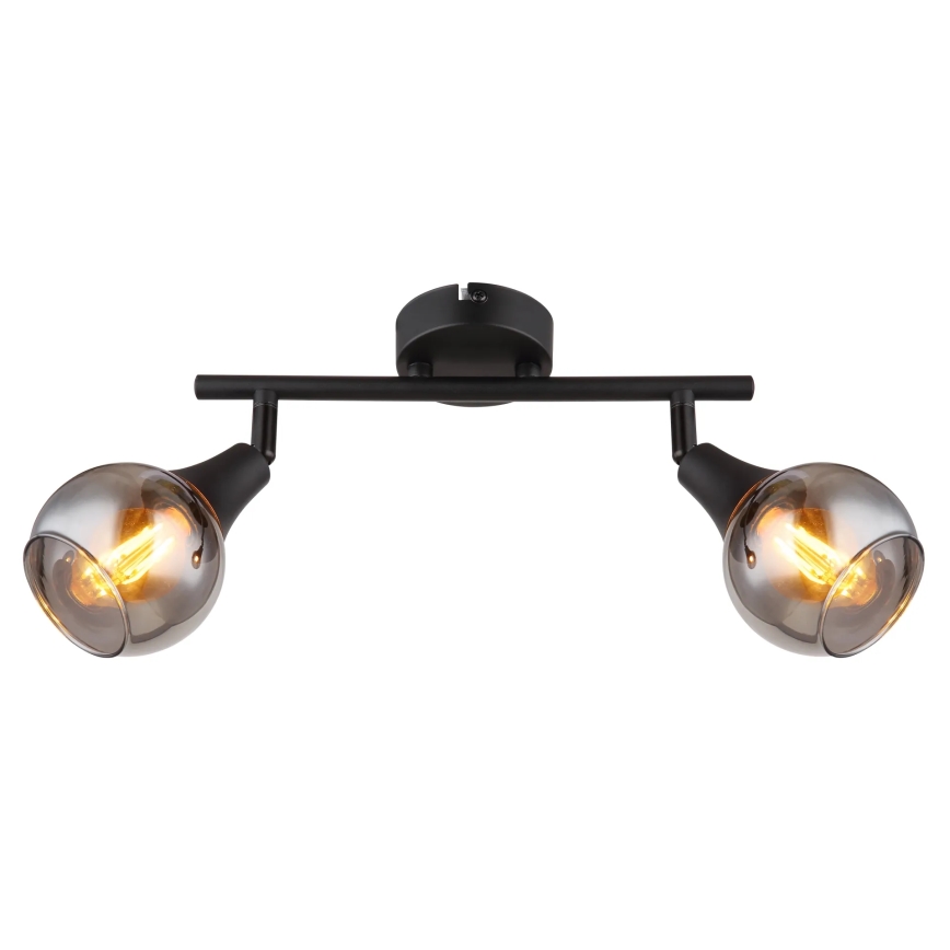 Globo - Akcentinis apšvietimas 2xE14/40W/230V juoda