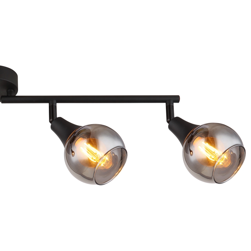 Globo - Akcentinis apšvietimas 4xE14/40W/230V juoda