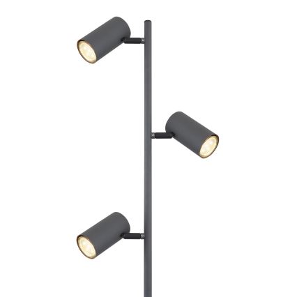 Globo - Toršeras 3xGU10/5W/230V pilka