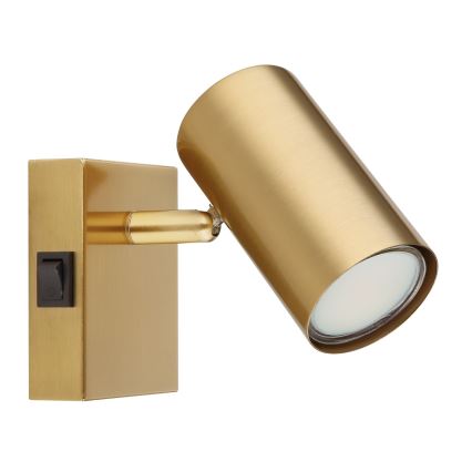 Globo - Sieninis akcentinis šviestuvas 1xGU10/25W/230V auksas