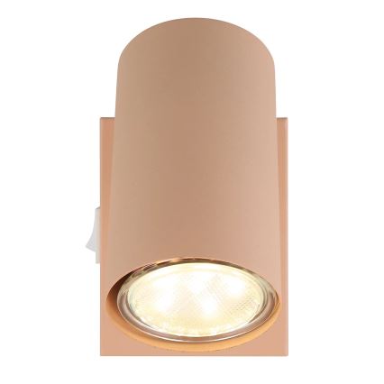 Globo - Sieninis akcentinis šviestuvas 1xGU10/25W/230V oranžinė