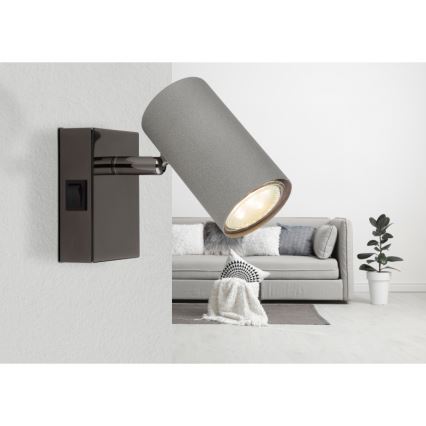 Globo - Sieninis akcentinis šviestuvas 1xGU10/25W/230V