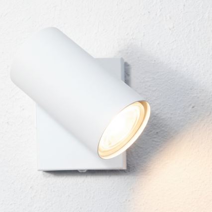 Globo - Sieninis akcentinis šviestuvas 1xGU10/25W/230V baltas