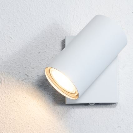 Globo - Sieninis akcentinis šviestuvas 1xGU10/25W/230V baltas