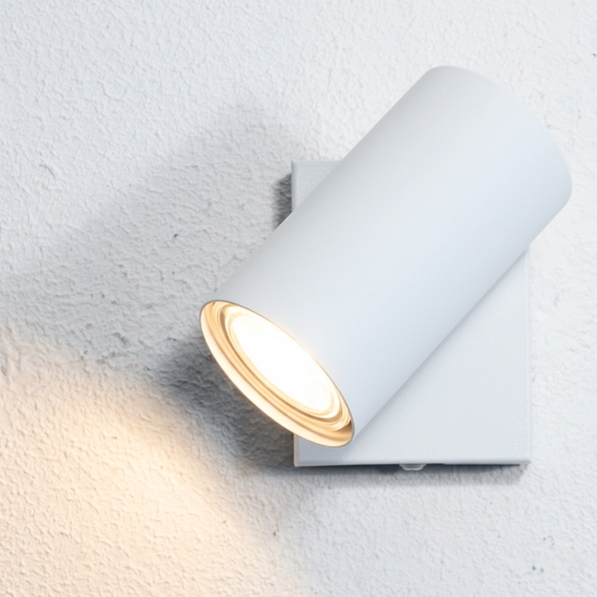 Globo - Sieninis akcentinis šviestuvas 1xGU10/25W/230V baltas