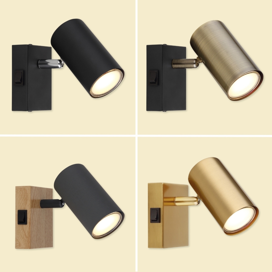 Globo - Sieninis akcentinis šviestuvas 1xGU10/25W/230V baltas