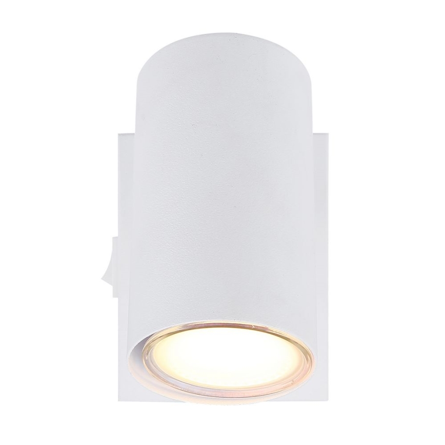 Globo - Sieninis akcentinis šviestuvas 1xGU10/25W/230V baltas