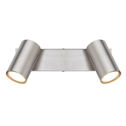 Globo - Akcentinis apšvietimas 2xGU10/25W/230V matinis chromas