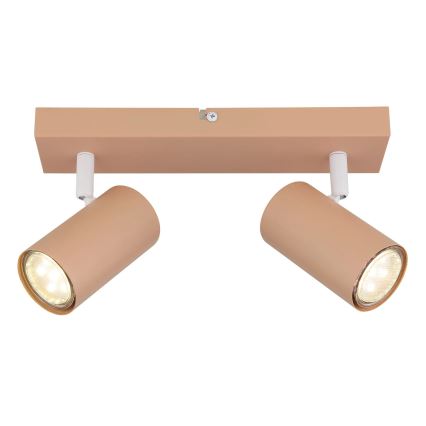 Globo - Akcentinis apšvietimas 2xGU10/25W/230V oranžinė