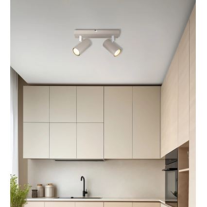 Globo - Kryptinis šviestuvas 2xGU10/35W/230V