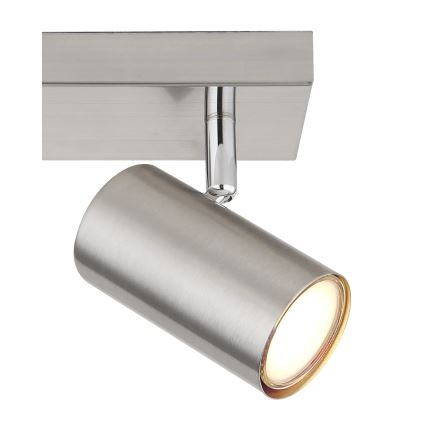 Globo - Taškinis šviestuvas 3xGU10/35W/230V matinis chromas
