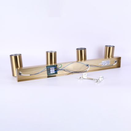 Globo - Akcentinis apšvietimas 4xGU10/35W/230V auksas