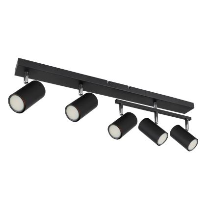 Globo - Akcentinis apšvietimas 5xGU10/35W/230V juoda