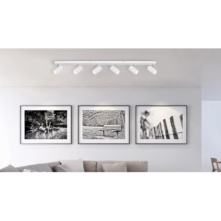 Globo - Akcentinis apšvietimas 6xGU10/35W/230V balta