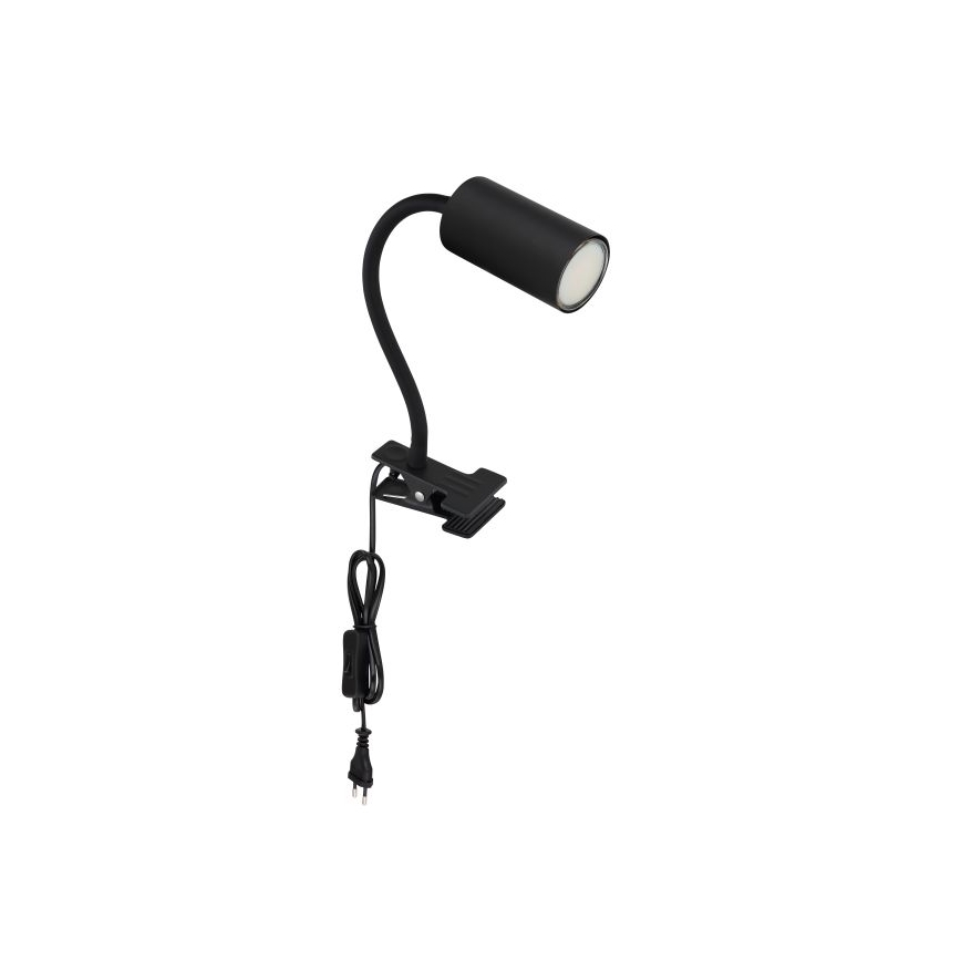 Globo – Lanksti lempa su segtuku 1xGU10/25W/230V juoda