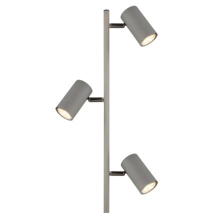 Globo - Toršeras 3xGU10/5W/230V pilka