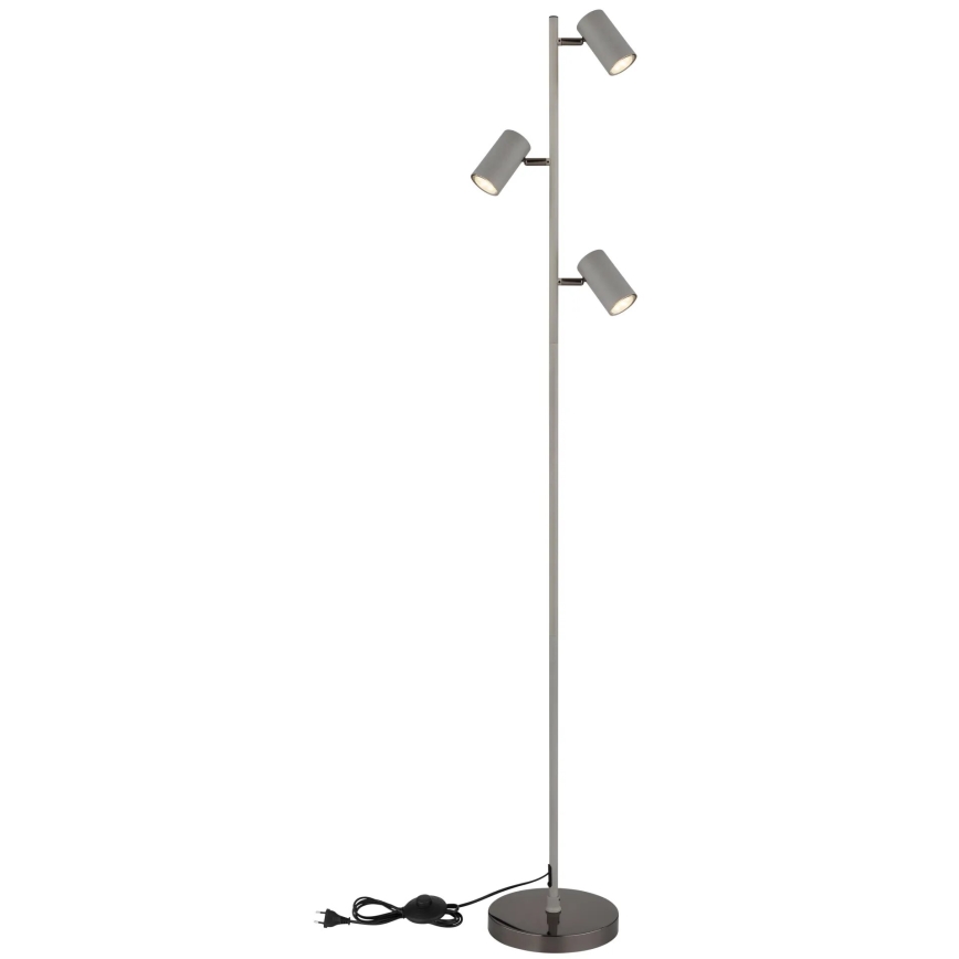 Globo - Toršeras 3xGU10/5W/230V pilka