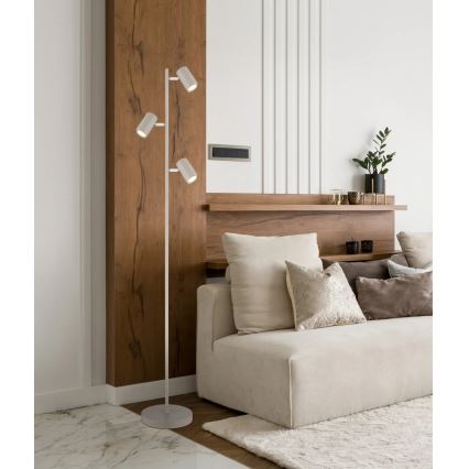 Globo - grindinė lempa 3xGU10/5W/230V smėlio spalvos