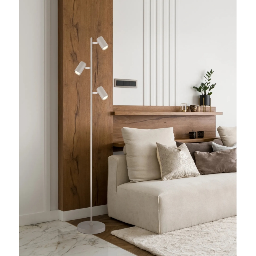 Globo - grindinė lempa 3xGU10/5W/230V smėlio spalvos