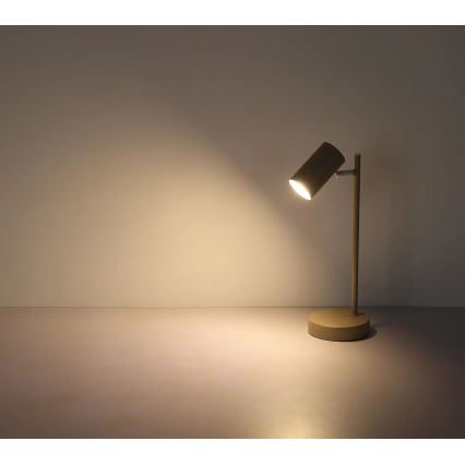 Globo - Stalinė lempa 1xGU10/5W/230V smėlio spalvos