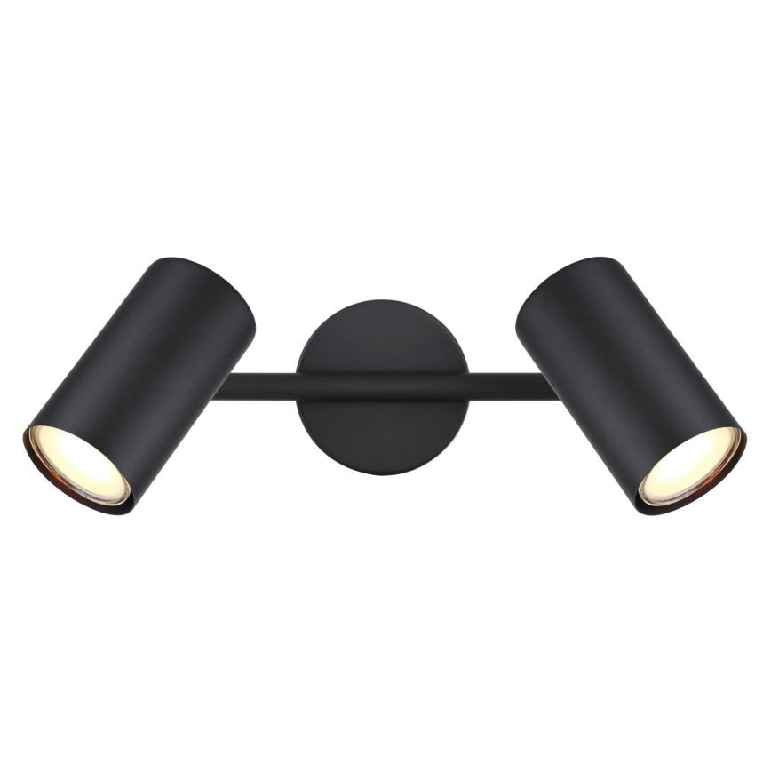 Globo - Akcentinis apšvietimas 2xGU10/25W/230V juoda