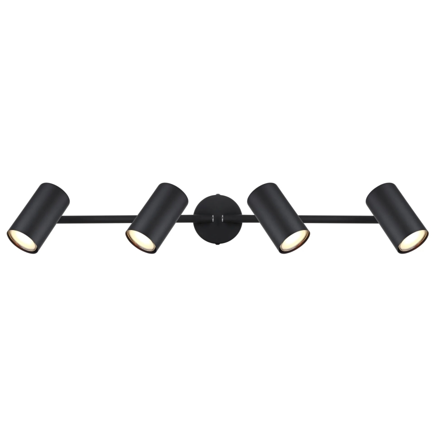 Globo - Akcentinis apšvietimas 4xGU10/25W/230V juoda