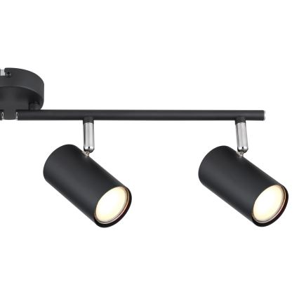 Globo - Akcentinis apšvietimas 4xGU10/25W/230V juoda