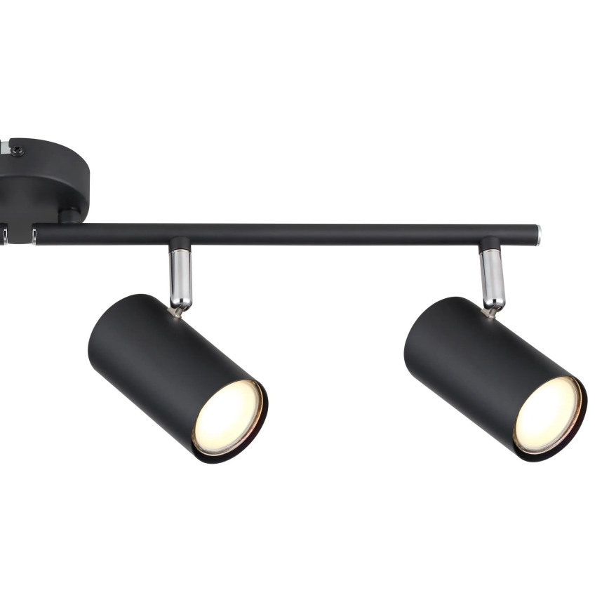 Globo - Akcentinis apšvietimas 4xGU10/25W/230V juoda