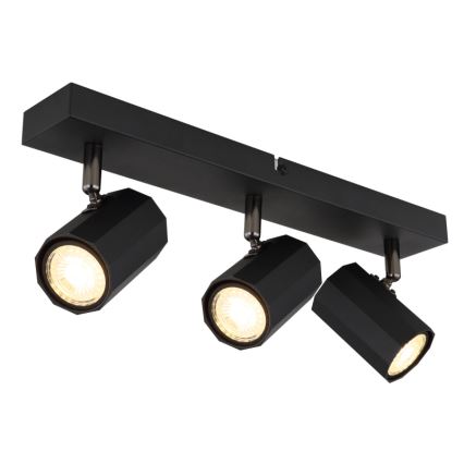 Globo - Akcentinis apšvietimas 3xGU10/25W/230V juoda
