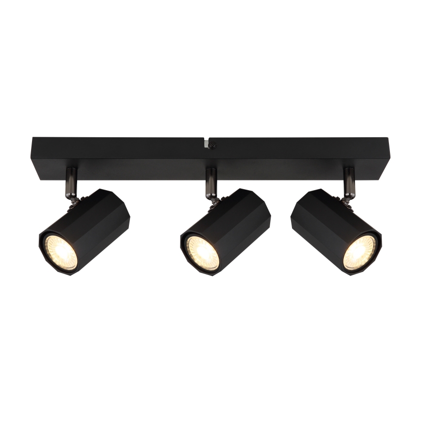 Globo - Akcentinis apšvietimas 3xGU10/25W/230V juoda