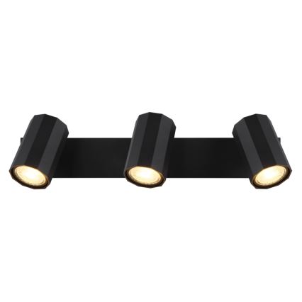 Globo - Akcentinis apšvietimas 3xGU10/25W/230V juoda