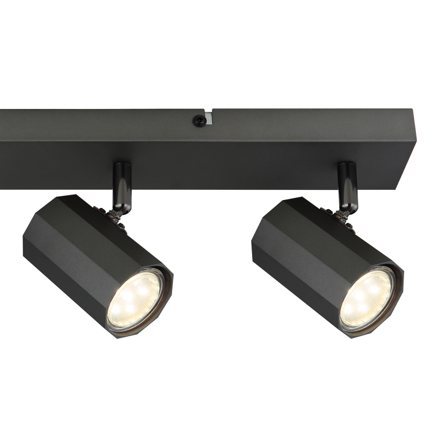 Globo - Akcentinis apšvietimas 4xGU10/25W/230V juoda