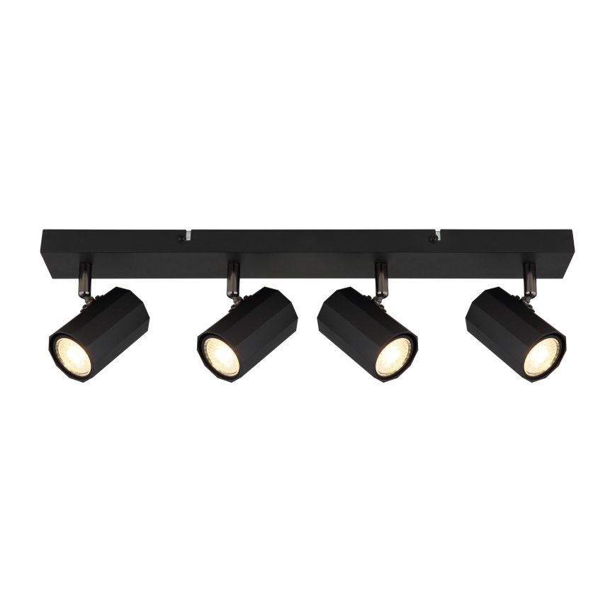 Globo - Akcentinis apšvietimas 4xGU10/25W/230V juoda