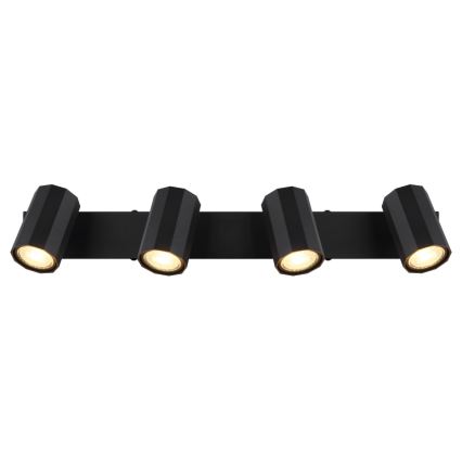 Globo - Akcentinis apšvietimas 4xGU10/25W/230V juoda