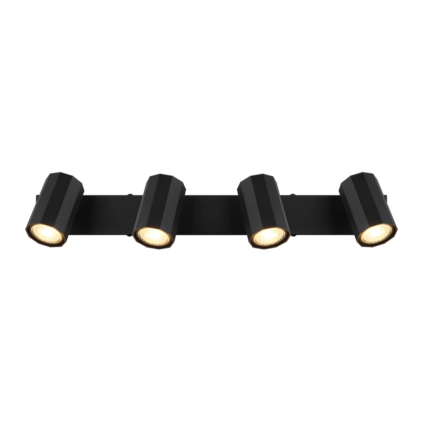 Globo - Akcentinis apšvietimas 4xGU10/25W/230V juoda