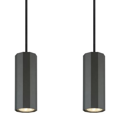 Globo - Pakabinamas sietynas 4xGU10/25W/230V juoda