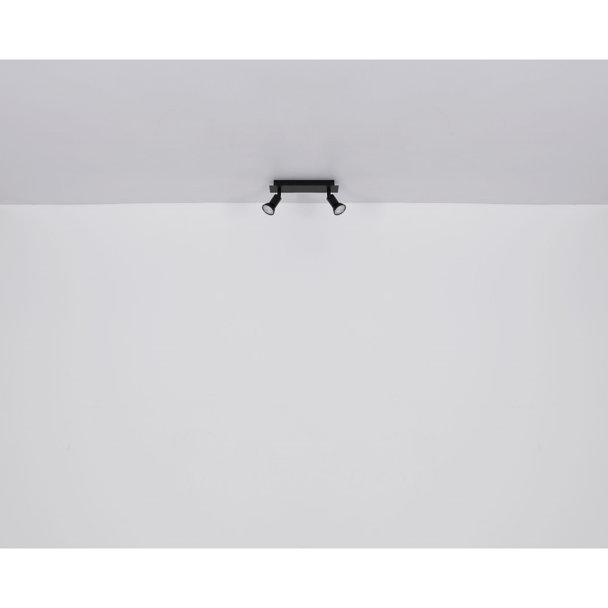 Globo - Akcentinis apšvietimas 2xGU10/35W/230V juoda