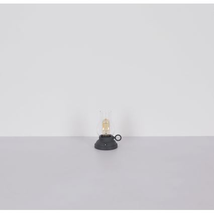 Globo - LED Pritemdoma įkraunama jutiklinė stalinė lempa LED/1W/3,7V 1200 mAh antracitas