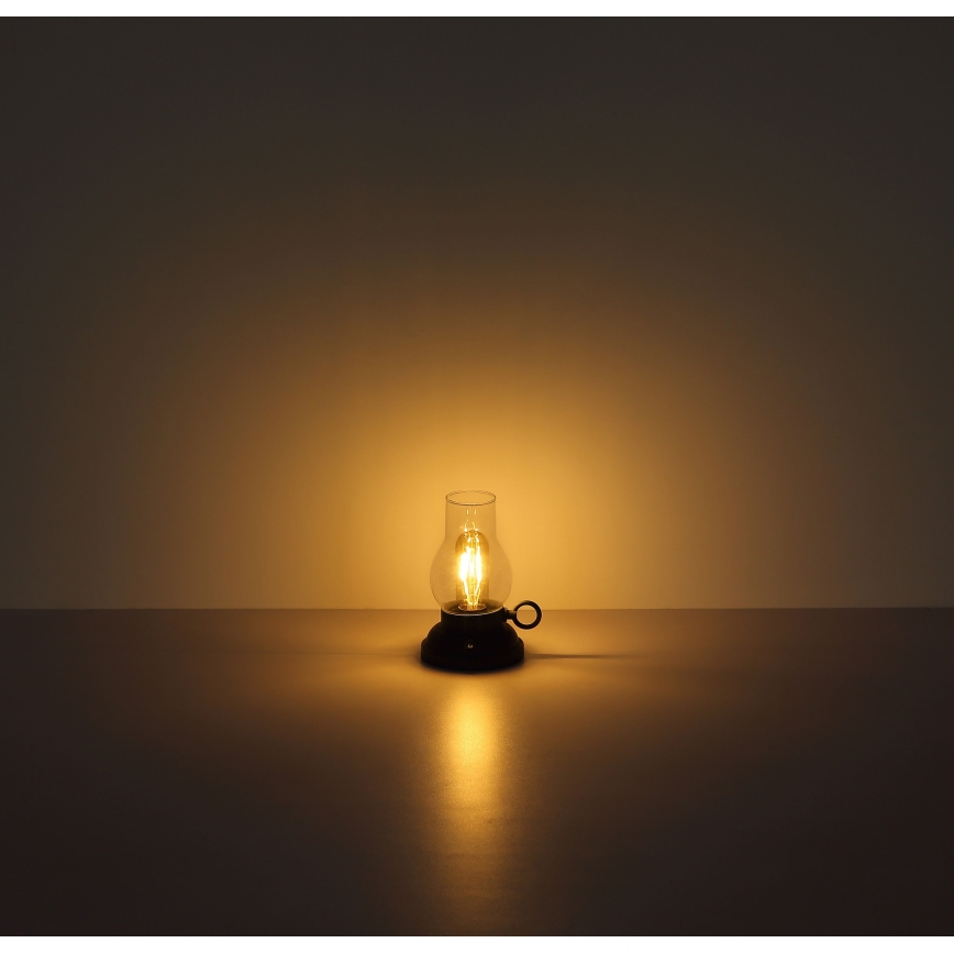 Globo - LED Pritemdoma įkraunama jutiklinė stalinė lempa LED/1W/3,7V 1200 mAh žalia
